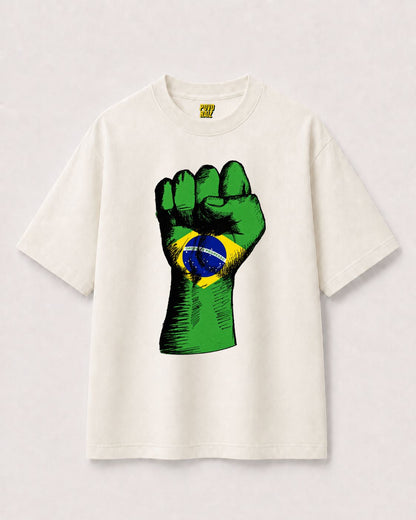 CAMISETA "FORÇA BRASIL"