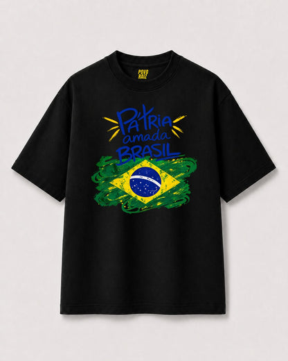 CAMISETA "PATRIA AMADA BRASIL"