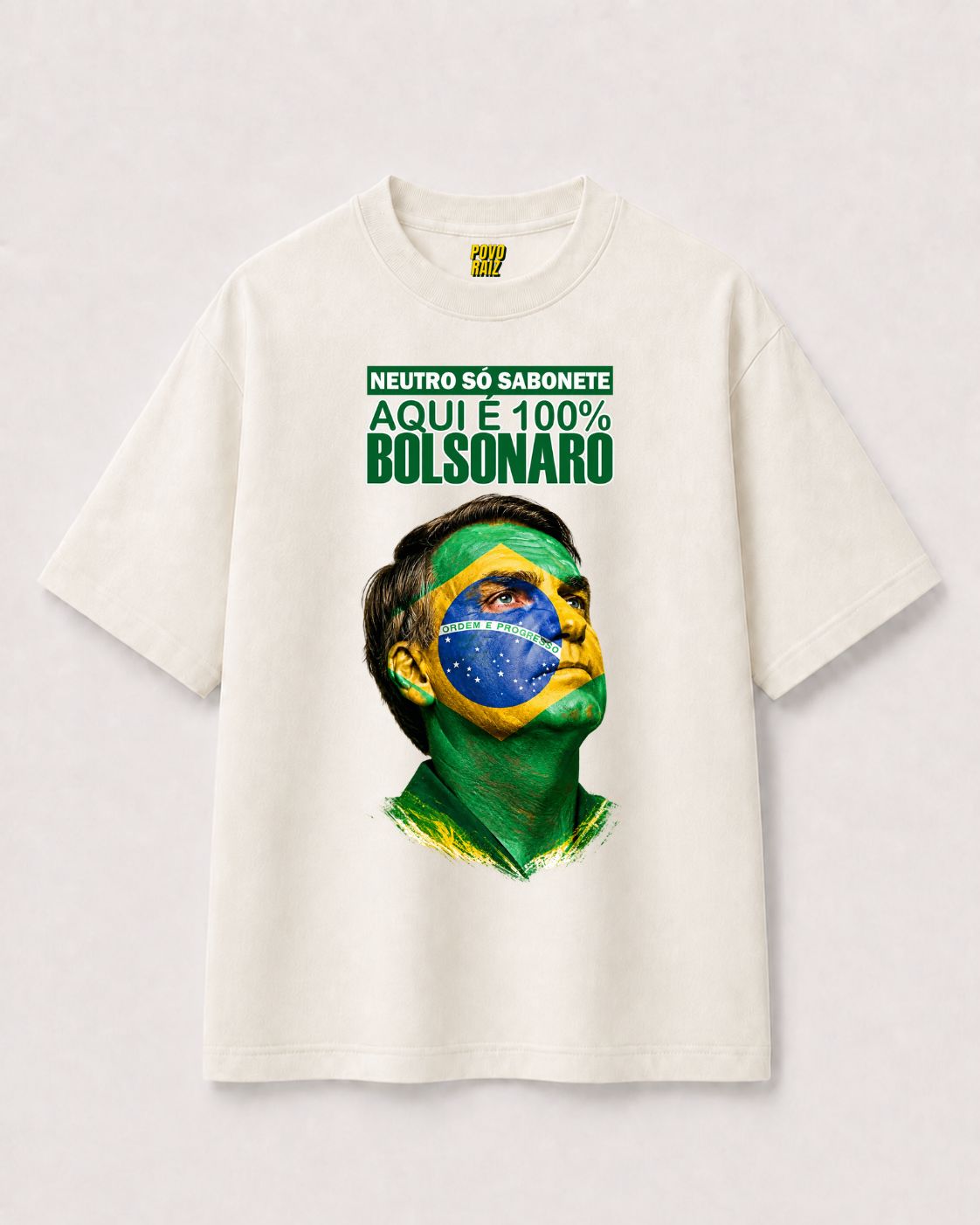 CAMISETA "NEUTRO SÓ SABONETE"