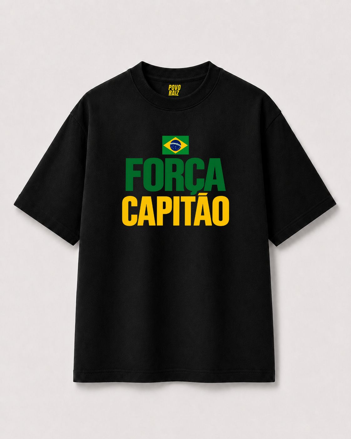 CAMISETA "FORÇA CAPITÃO"